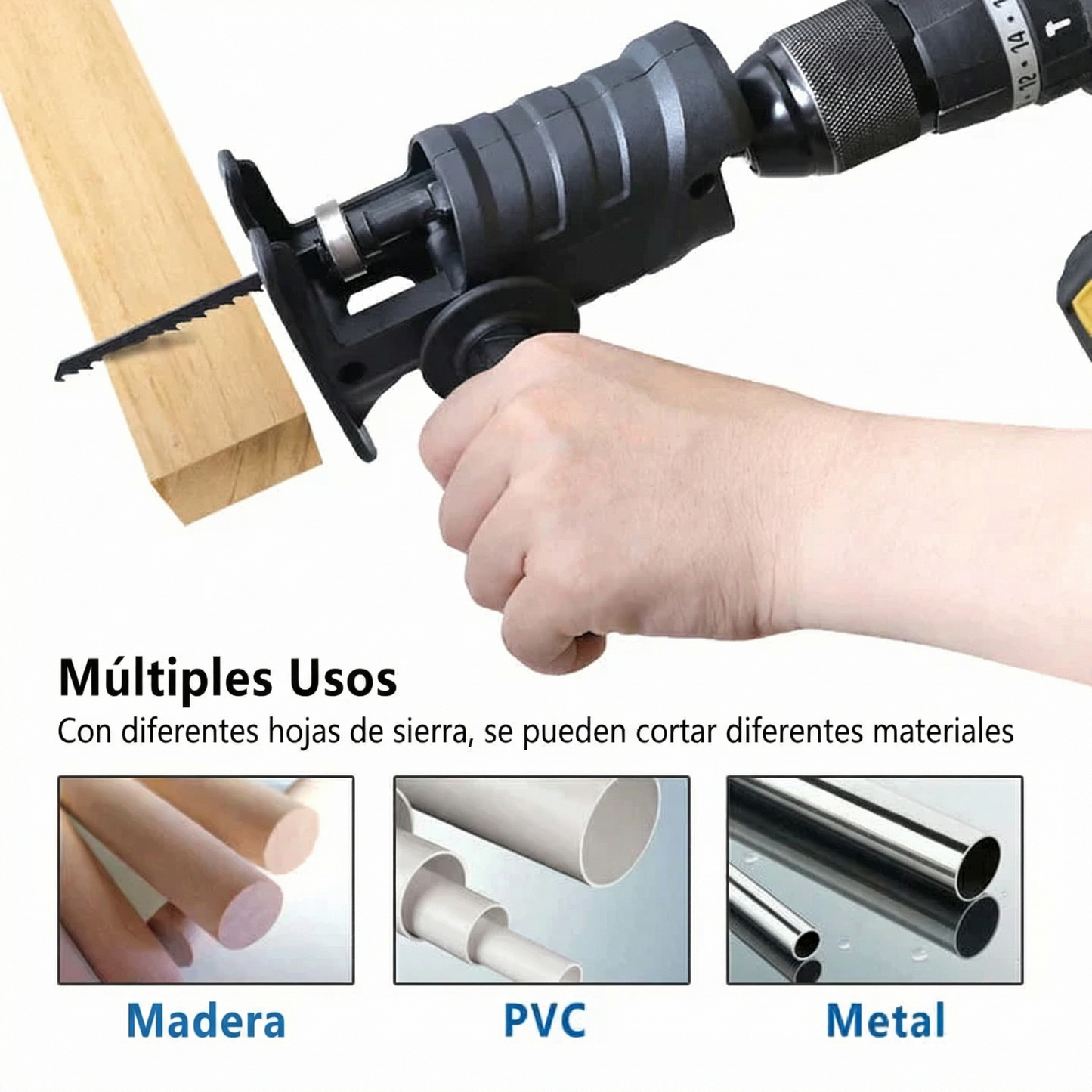 CONVERTIDOR DE TALADRO A SIERRA